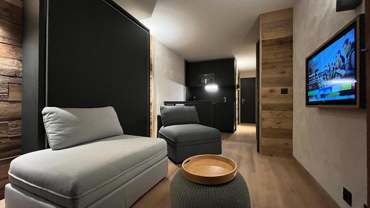 Les Cerfs - Appartement & Studio - Anzère Eksteriør billede