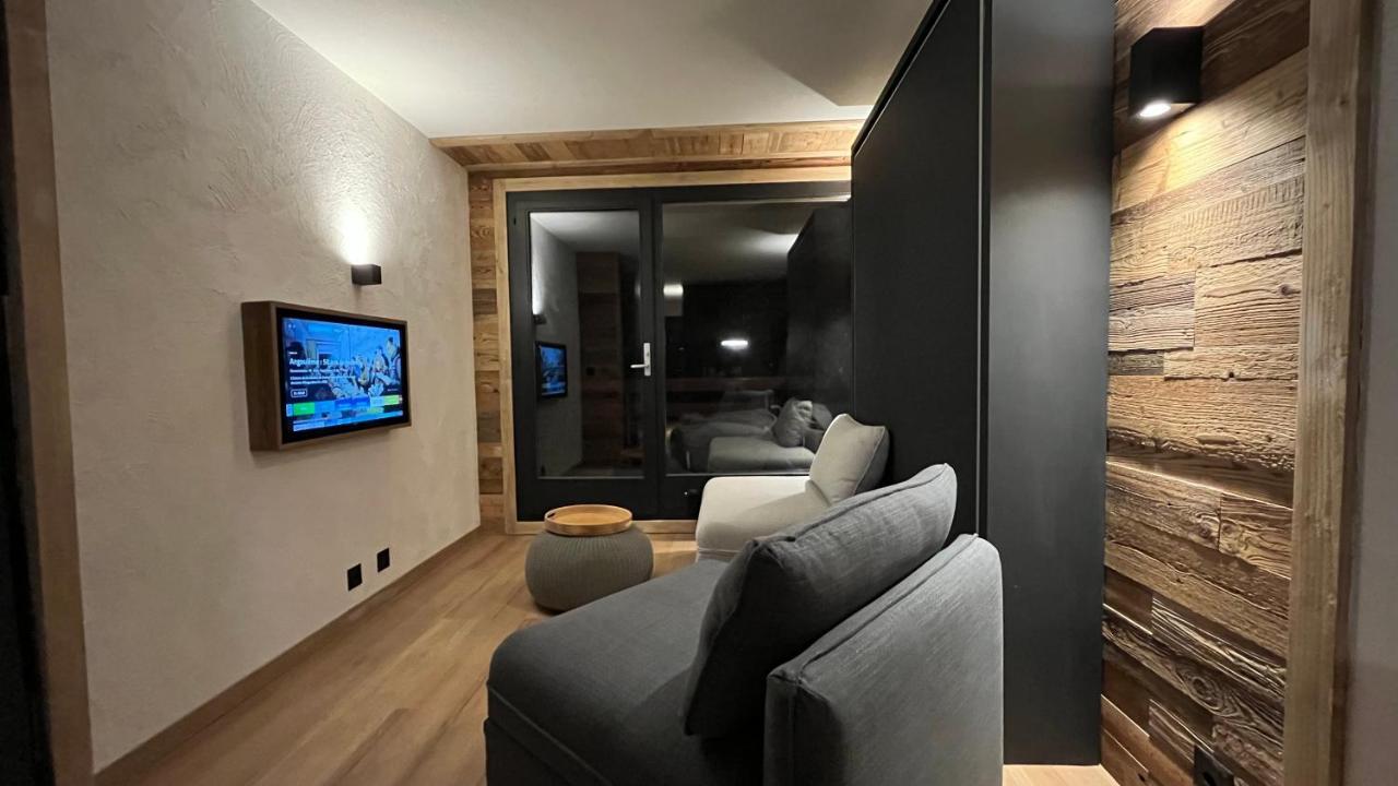 Les Cerfs - Appartement & Studio - Anzère Eksteriør billede