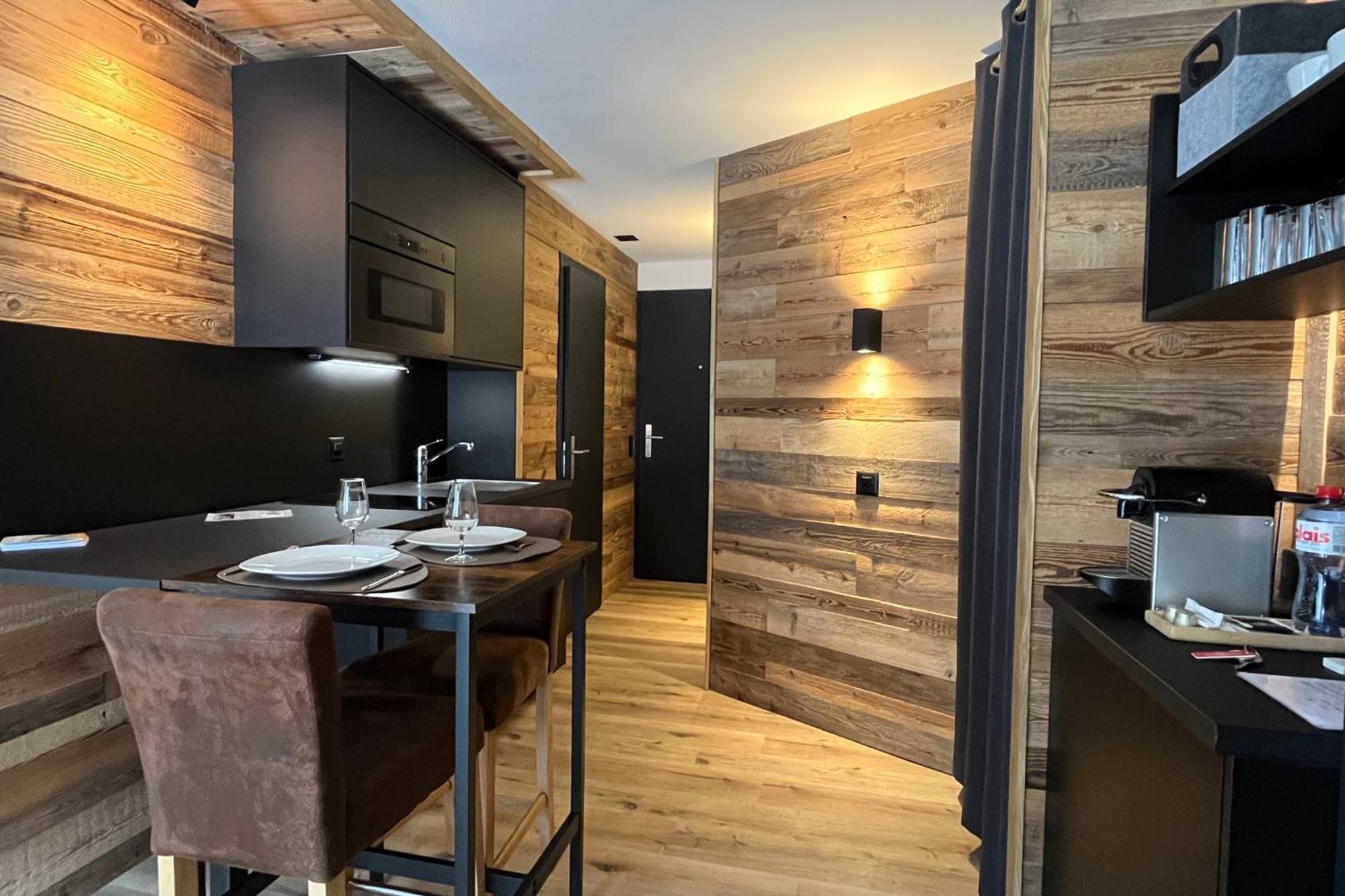 Les Cerfs - Appartement & Studio - Anzère Eksteriør billede