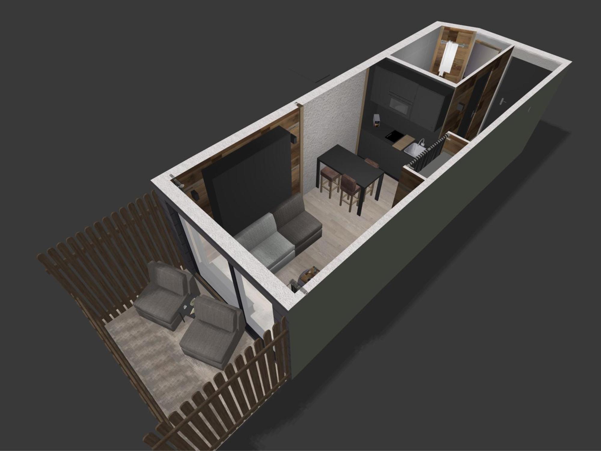 Les Cerfs - Appartement & Studio - Anzère Eksteriør billede
