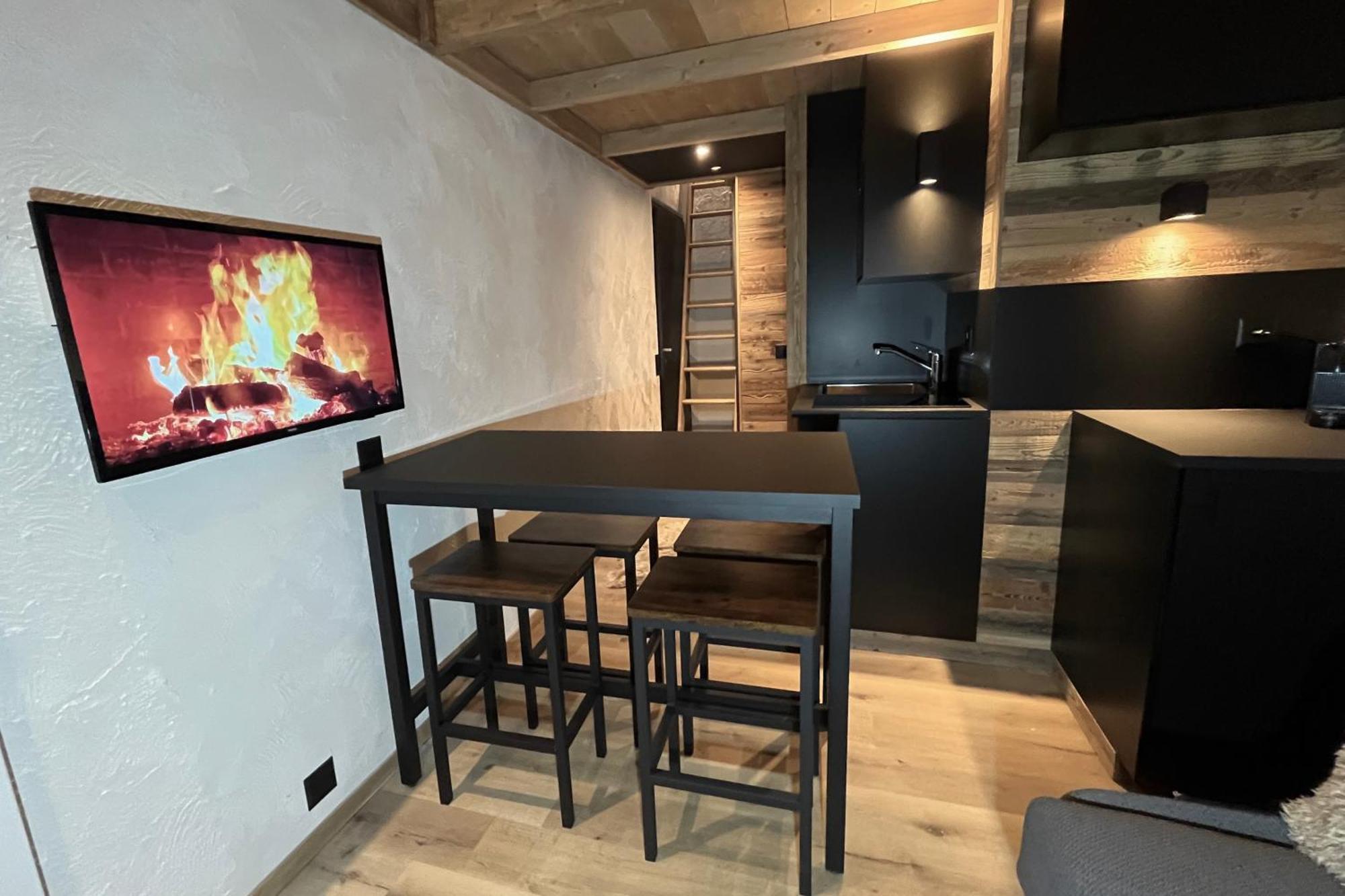 Les Cerfs - Appartement & Studio - Anzère Eksteriør billede