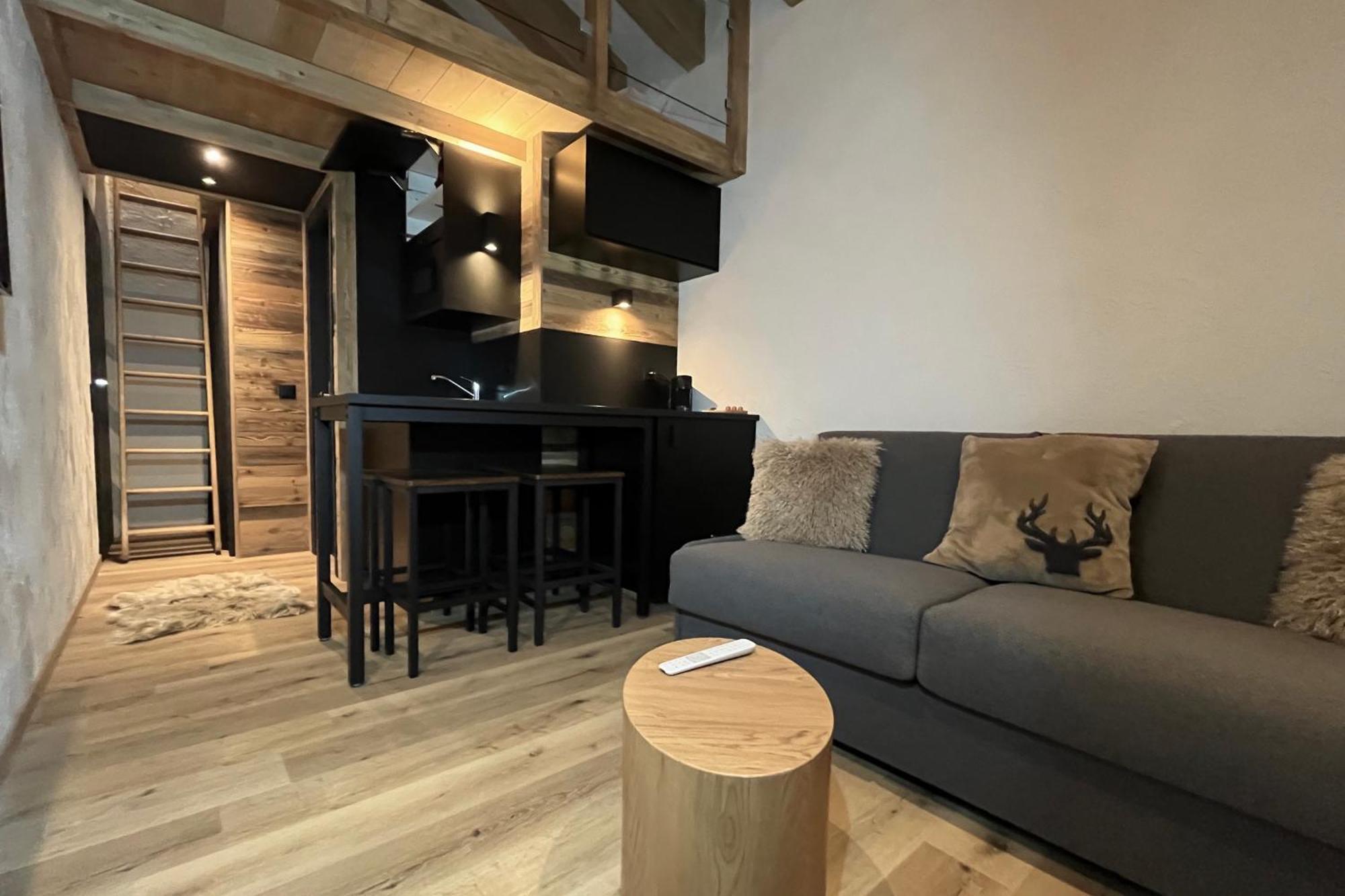 Les Cerfs - Appartement & Studio - Anzère Eksteriør billede