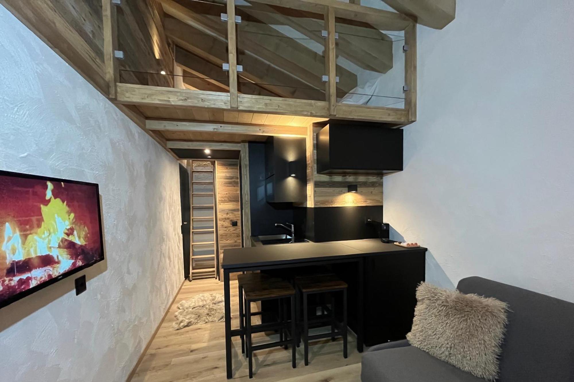 Les Cerfs - Appartement & Studio - Anzère Eksteriør billede