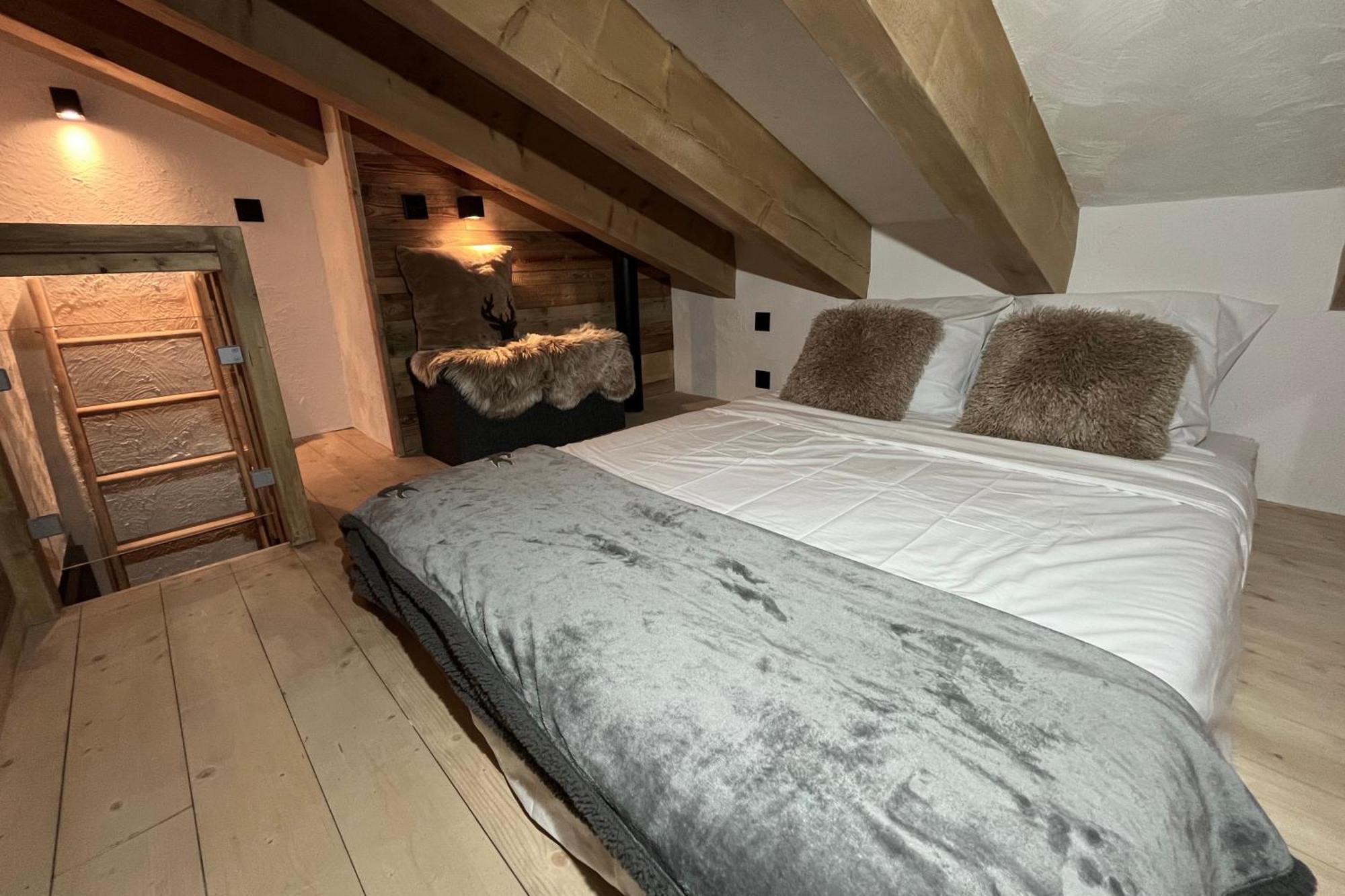 Les Cerfs - Appartement & Studio - Anzère Eksteriør billede