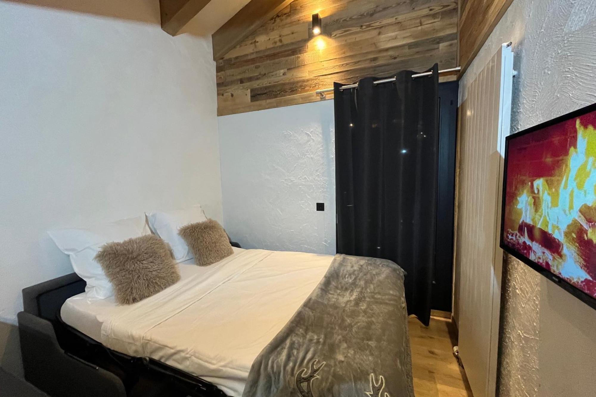 Les Cerfs - Appartement & Studio - Anzère Eksteriør billede
