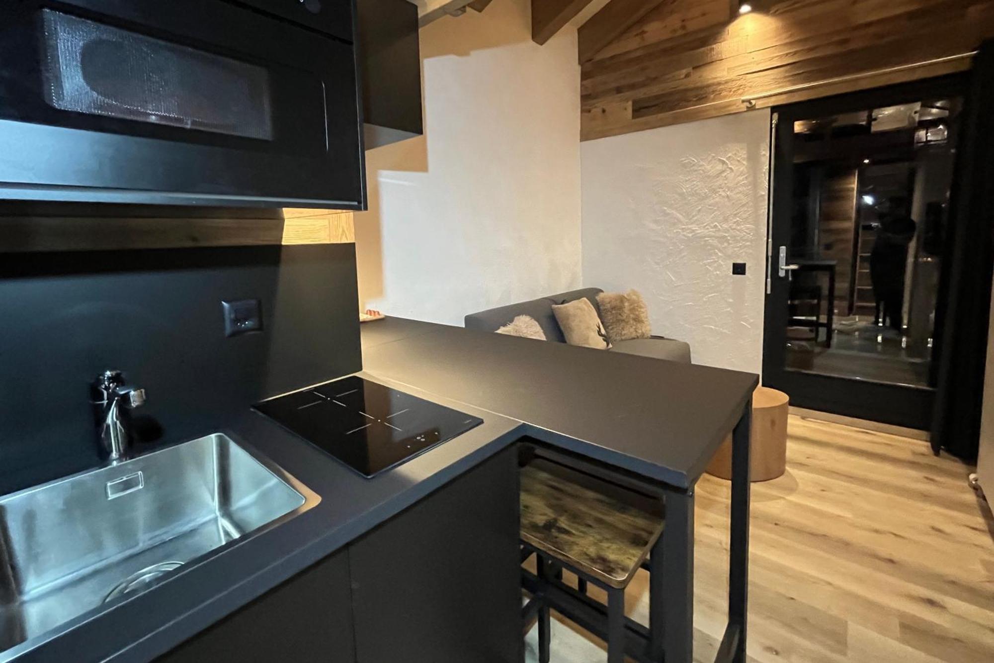 Les Cerfs - Appartement & Studio - Anzère Eksteriør billede