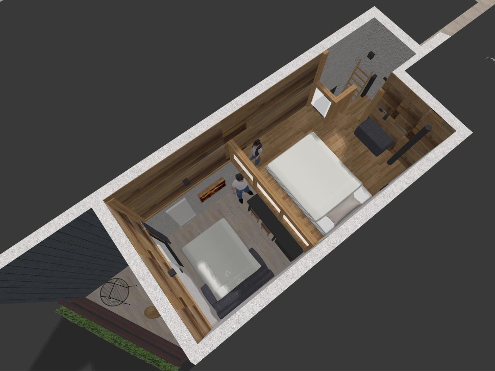 Les Cerfs - Appartement & Studio - Anzère Eksteriør billede